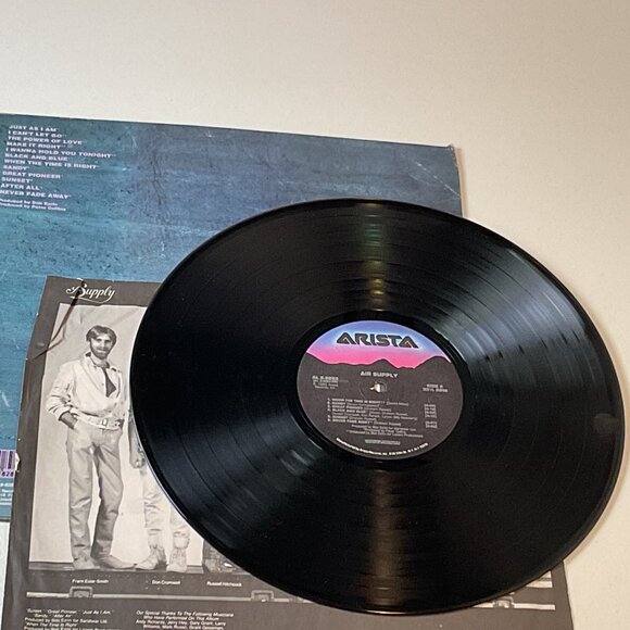Air Supply Self-Titled Album on Vinyl - Picture 4 of 5